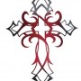 Disegno tatuaggio croce celtica
