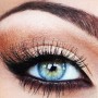 Idea trucco occhi azzurri