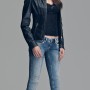 Jens skinny e giubbino in pelle Fornarina collezione primavera 2014