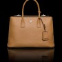 Novita borsa Prada Twin bag color caramel collezione primavera estate 2014