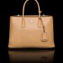 Novita borsa Prada Twin bag color noisette collezione primavera estate 2014