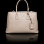 Novita borsa Prada Twin bag color pomice collezione primavera estate 2014