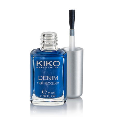Nuovo smalto Kiko effetto Denim 2014 colore 465 British Jeans