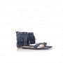 Sandali flat Liu Jo con borchie e frange estate 2014 prezzo 159 euro