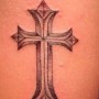 Tatuaggio croce cristiana