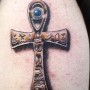 Tatuaggio croce egizia