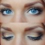 Trucco occhi azzurri da giorno