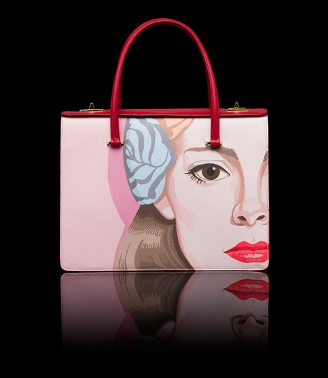 Borsa a mano Prada collezione primavera estate 2014 prezzo 2800 euro