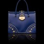 Borsa a mano con borchie Prada primavera estate 2014 prezzo 2900 euro