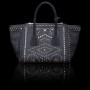 Borsa in denim Prada primavera estate 2014 prezzo 1550 euro
