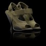 Sandali con tacco in gomma Prada collezione primavera estate 2014 prezzo 590 euro