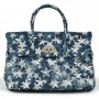 Nuova Mia Bag in denim con stelle primavera estate 2014 prezzo 222 euro