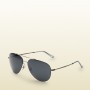 Nuovi occhiali da sole Gucci uomo 2014 Aviator techno color prezzo 230 euro