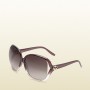Occhiali da sole Gucci con logo a forma di cuore primavera estate 2014 prezzo 190 euro