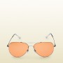 Occhiali da sole Gucci donna primavera estate 2014 mod Techno Color Aviator prezzo 230 euro