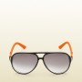 Occhiali da sole Gucci uomo estate 2014 Aviator a tre strati prezzo 205 euro