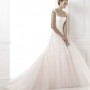 Abito da sposa principesco rosa pastello 2015 mod Bia