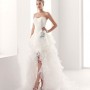 Abito da sposa 2015 Nicole corto davanti lungo dietro