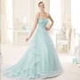 Abito da sposa 2015 color verde acqua Nicole