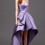 Abito da sposa colorato corto davanti lungo dietro 2015 Alberta Ferretti