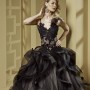 Abito da sposa nero 2015 collezione Nicole Romance