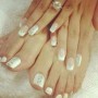 Idea Nail art sposa manicure e pedicure