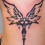 Tattoo angelo stilizzato