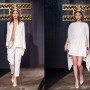 Completo giacca e pantaloni e abito Elisabetta Franchi autunno inverno 2014 2015