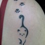 Foto tatuaggio gatto