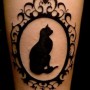 Immagine Tatuaggio gatto nero
