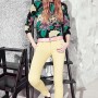 Maglia e jeans skinny colorati Patrizia Pepe