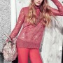 Maglione pantaloni in pelle Patrizia Pepe autunno inverno 2014 2015