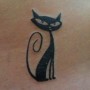 Tatuaggio gatto nero