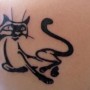 Tatuaggio gatto siamese
