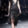 Vestito scollato con frange Roberto Cavalli