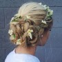Acconciatura sposa Shabby Chic con fiori