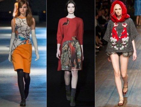 Tendenze Moda autunno inverno 2014 2015 Richiamo Animale