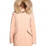 Byrd Arctic Parka slim fit Woolrich color rosa cipria inverno 2015 prezzo 799 euro