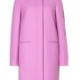 Cappotto rosa Benetton inverno 2014 2015 prezzo 129 euro