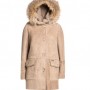 Parka in montone Woolrich inverno 2015 prezzo 2500 euro
