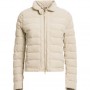 Piumino corto in alcantara Woolrich inverno 2014 2015 prezzo 499 euro