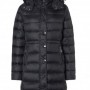 Piumino lungo Benetton donna inverno 2014 2015 prezzo 129 euro