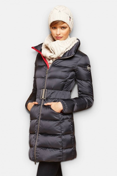 Colmar Cappotto 1934-6WV 68 – Trench Donna Blu, Doppiopetto, Antigoccia, Taglia 40