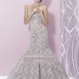 Abito da sposa colorato in pizzo 2015 Pignatelli Couture mod Ludovica
