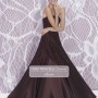 Abito da sposa viola 2015 Pignatelli mod Luisa