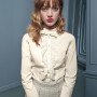 Camicia con rouches in pizzo Nara Camicie inverno 2014 2015