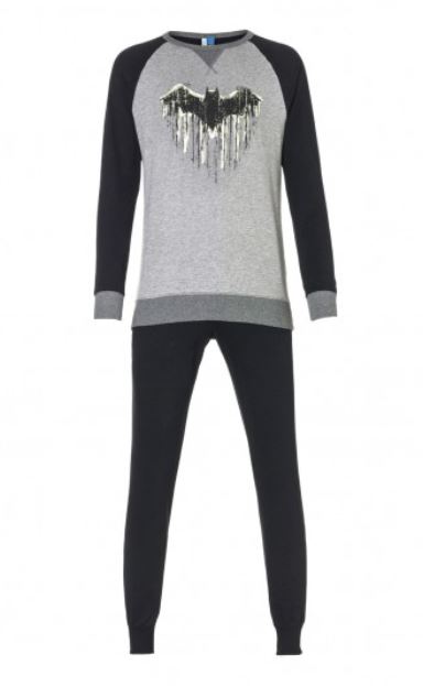 Pigiama lungo 'Batman' - 2 pezzi - nero - 21.00€ - Kiabi