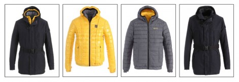 Piumino reversibile Refrigiwear uomo 4 in 1 inverno 2015 mod One Jacket