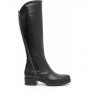 Stivale basso con zip asimmetrica Nero Giardini inverno 2015