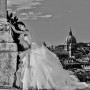Vaporoso abito da sposa 2015 collezione Alessandro Angelozzi
